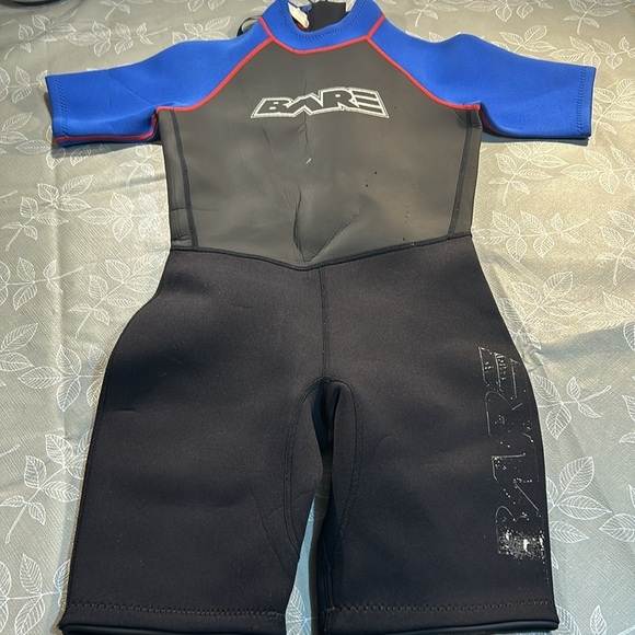 Child Bare Wet Suit. No sizing, measurement’s posted in pictures. - Picture 7 of 8